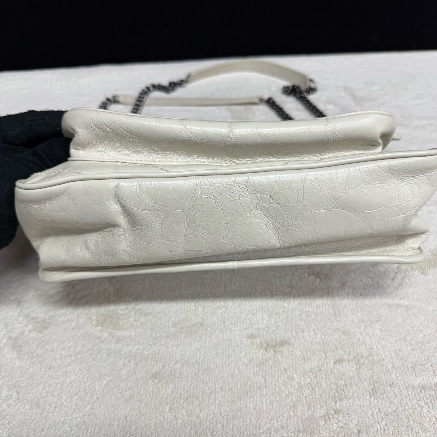 Saint Laurent - Niki - Leather - White - (Medium)