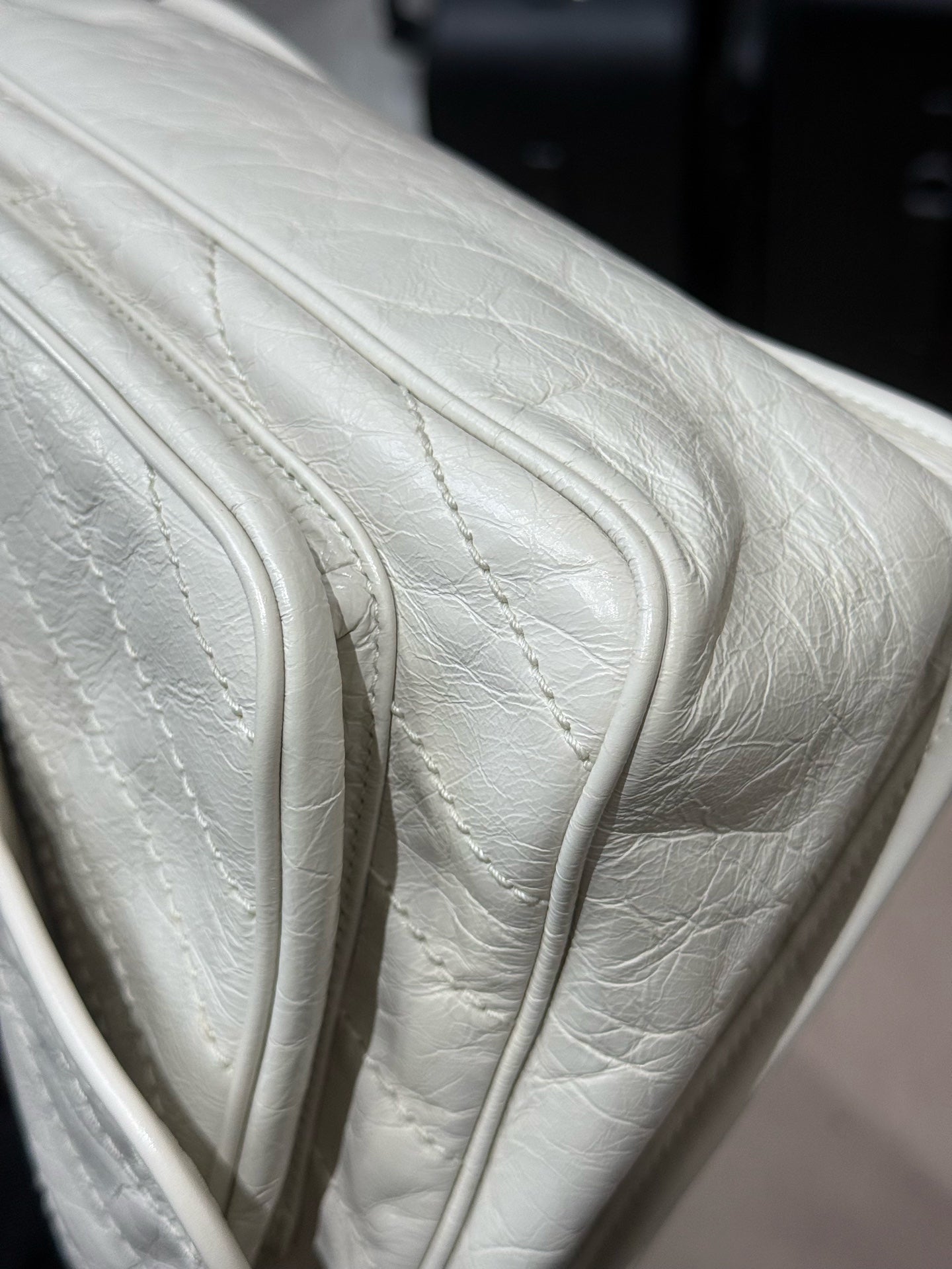 Saint Laurent - Niki - Leather - White - (medium)