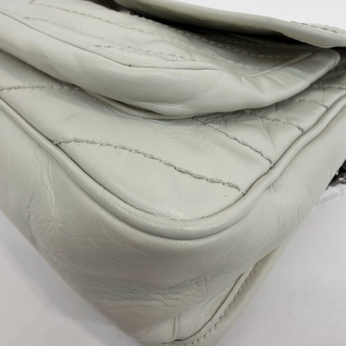 Saint Laurent - Niki - Leather - White - (medium)