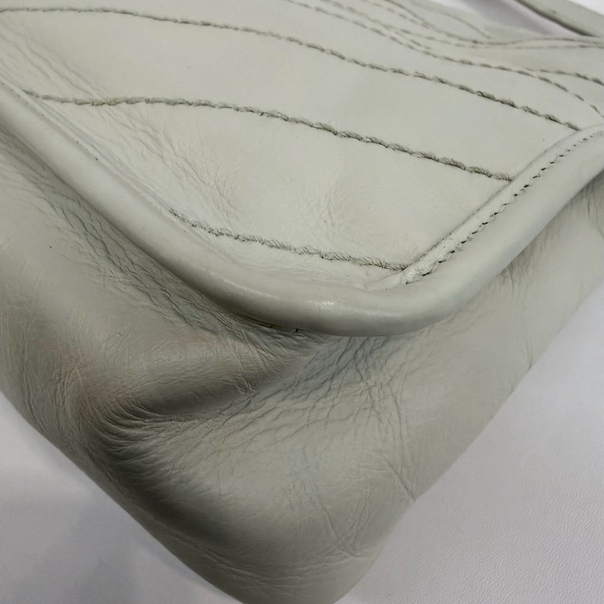 Saint Laurent - Niki - Leather - White - (medium)