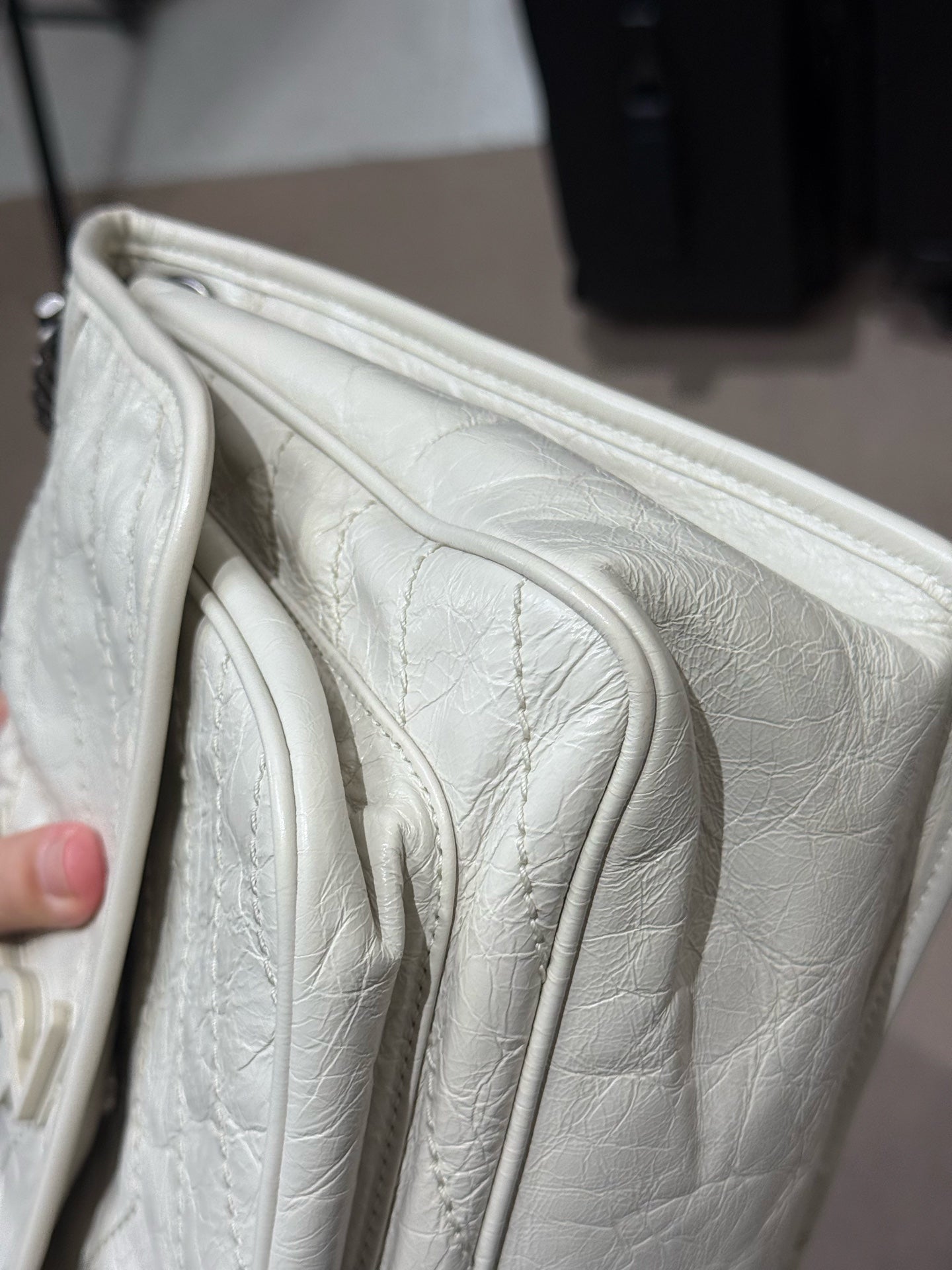 Saint Laurent - Niki - Leather - White - (medium)