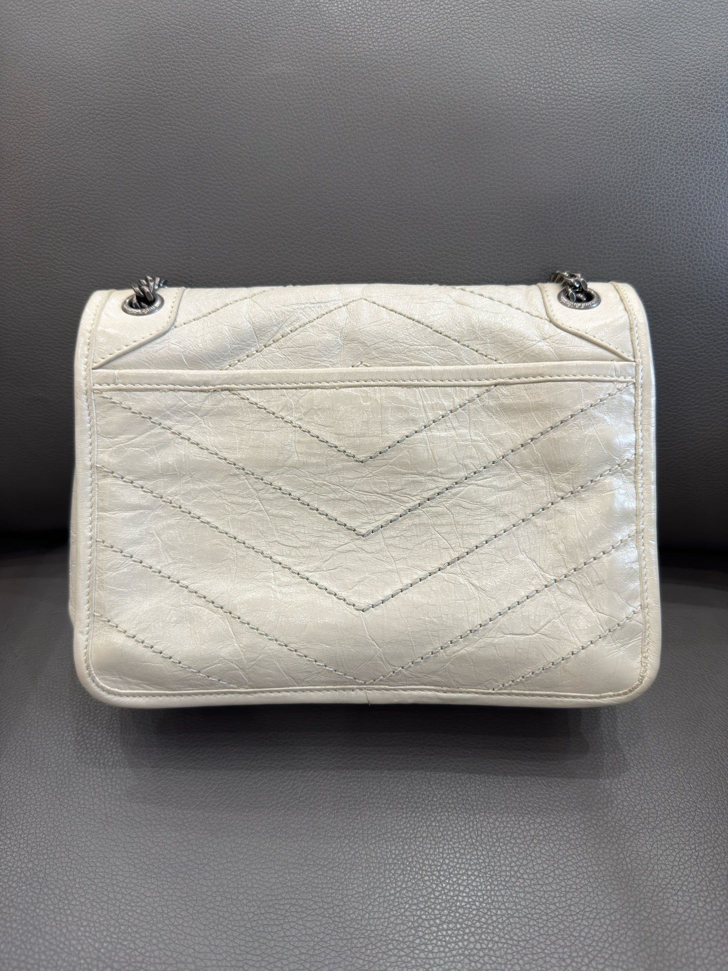 Saint Laurent - Niki - Leather - White - (mini)