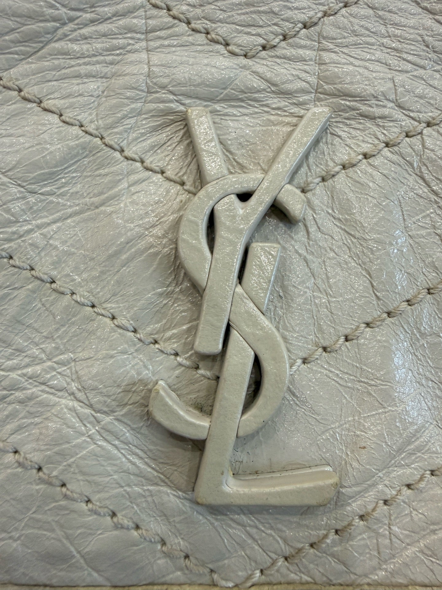 Saint Laurent - Niki - Leather - White - (mini)