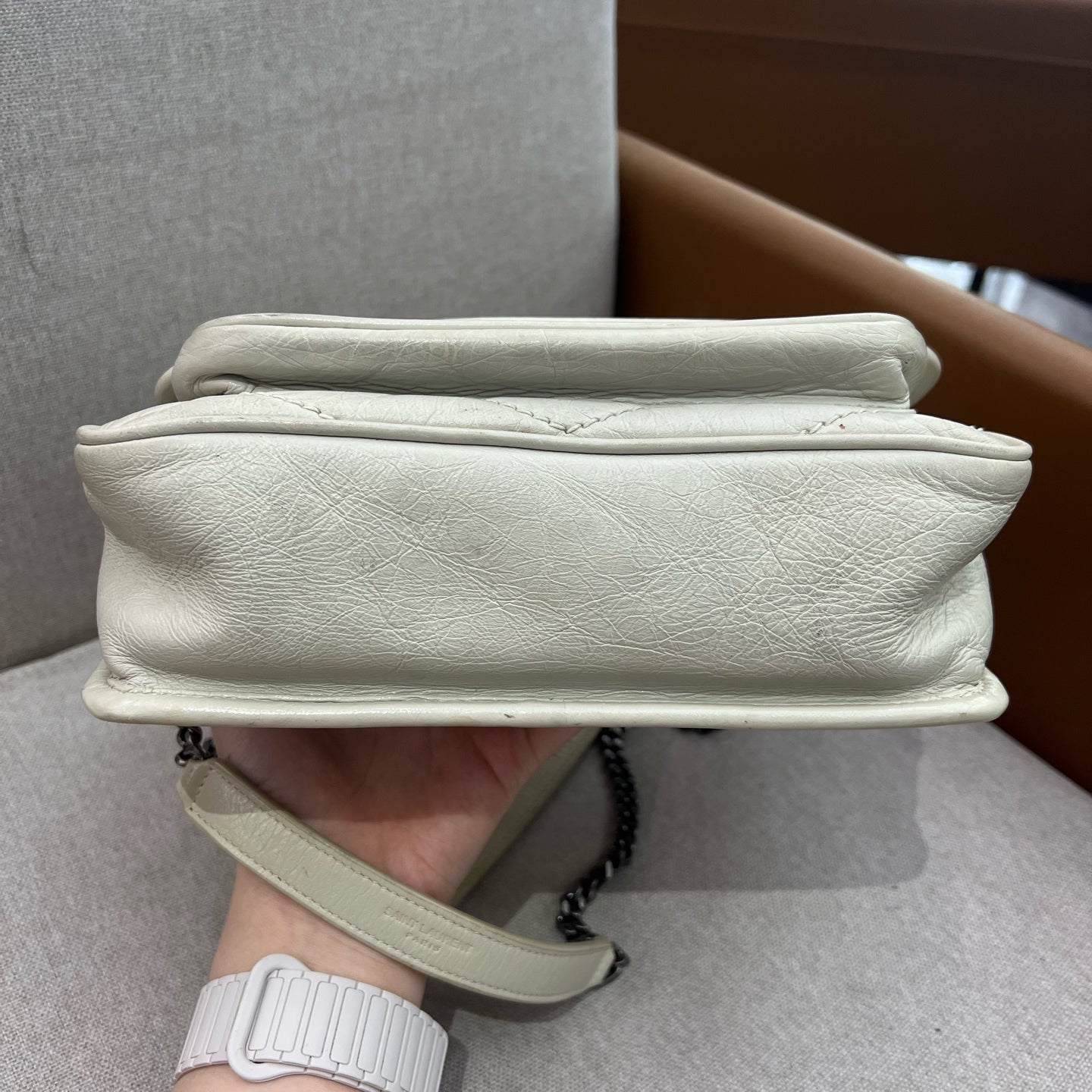 Saint Laurent - Niki - Leather - White - (mini)