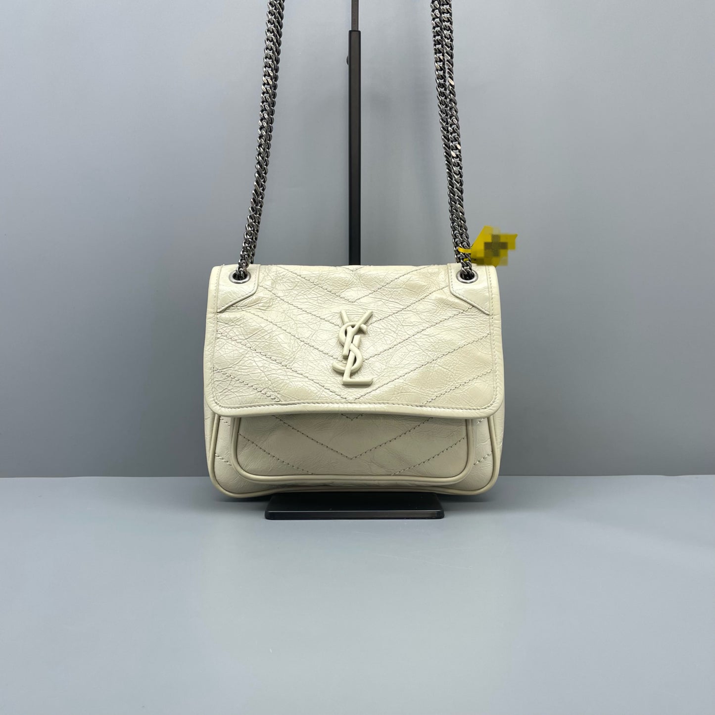 Saint Laurent - Niki - Leather - White - (small)