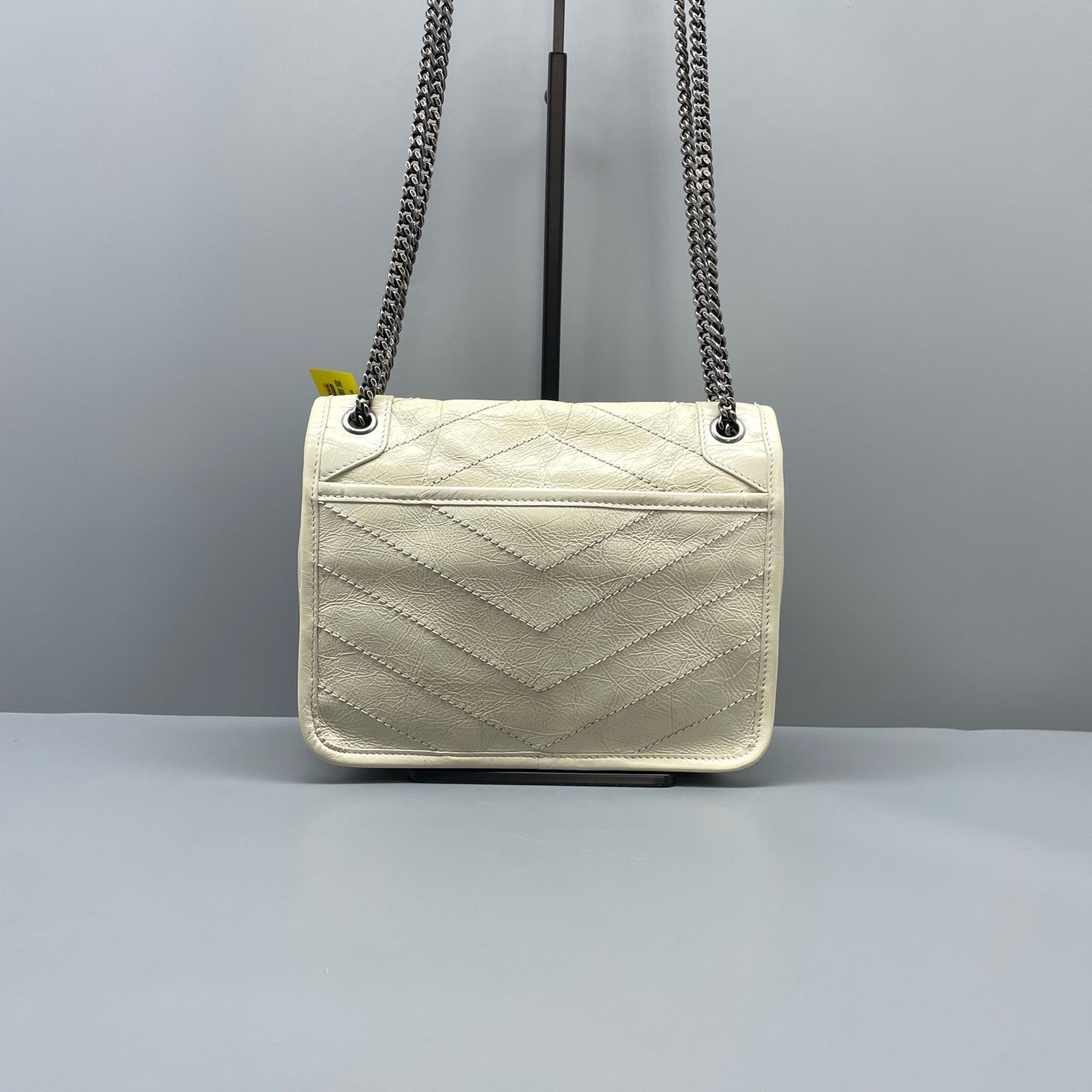 Saint Laurent - Niki - Leather - White - (Small)