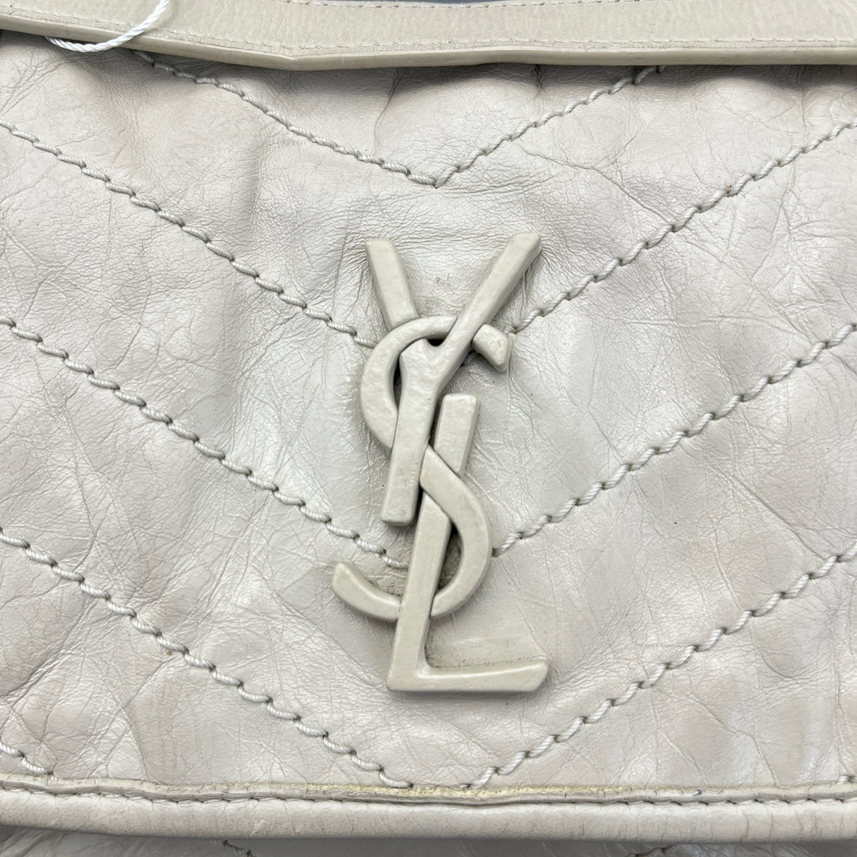 Saint Laurent - Niki - Leather - White - (small)