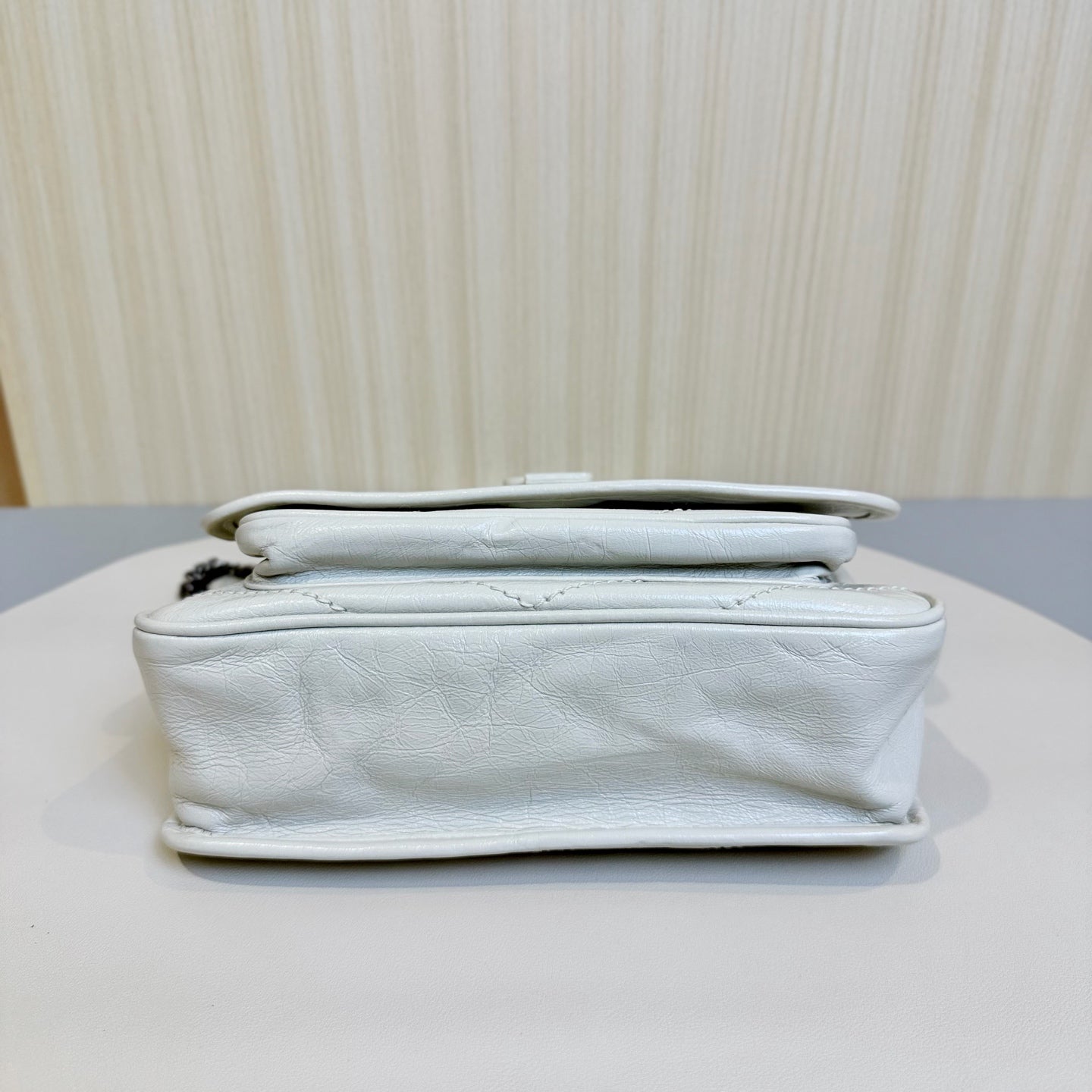 Saint Laurent - Niki - Leather - White - (small)