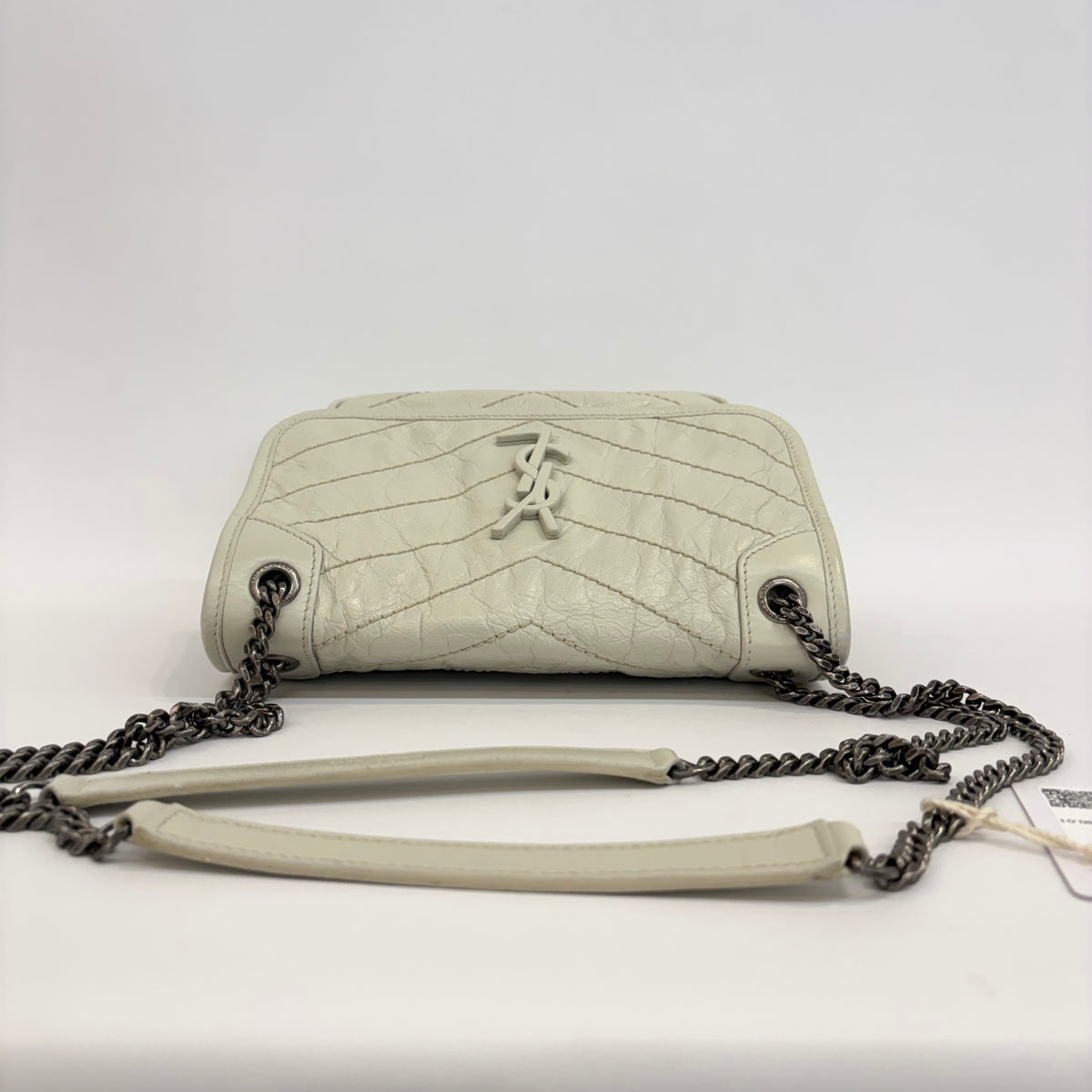 Saint Laurent - Niki - Leather - White - (small)