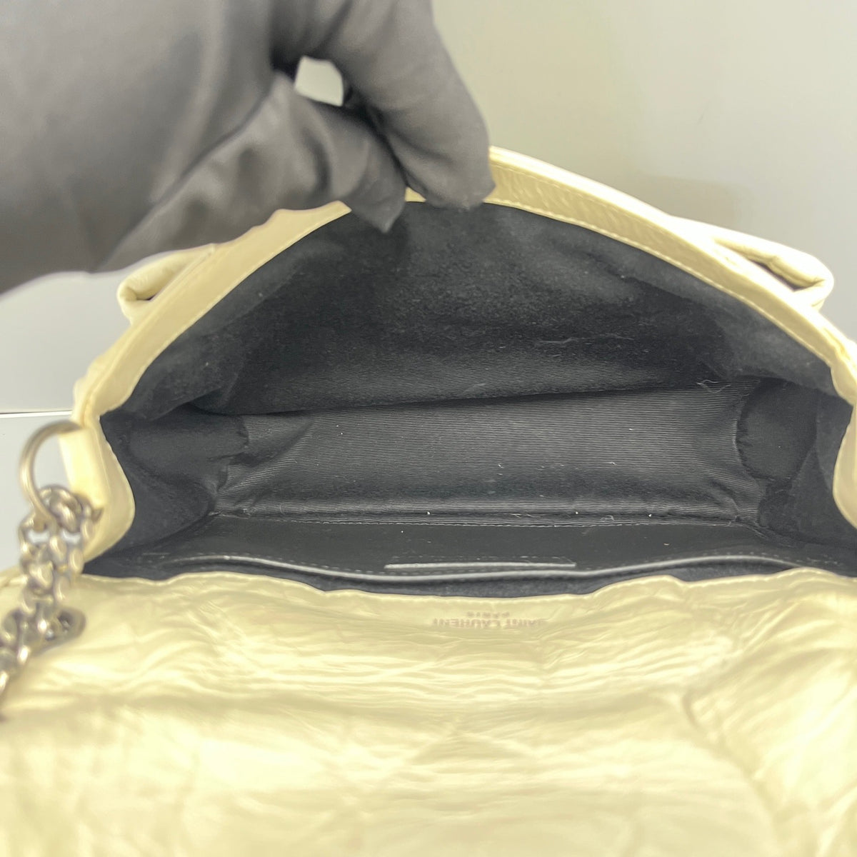 Saint Laurent - Niki - Leather - White - (small)