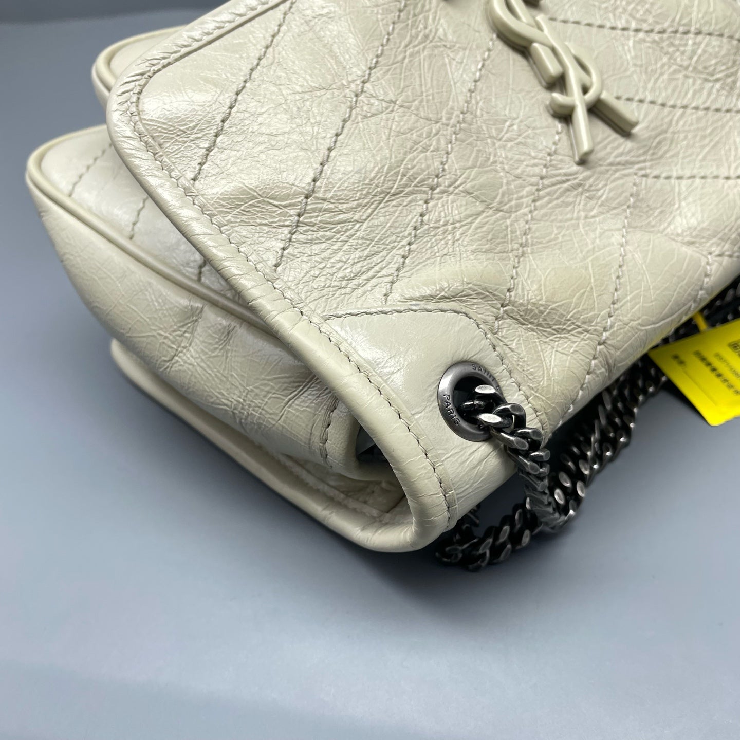 Saint Laurent - Niki - Leather - White - (small)