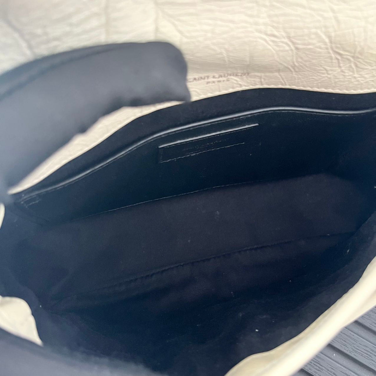 Saint Laurent - Niki - Leather - White - (small)