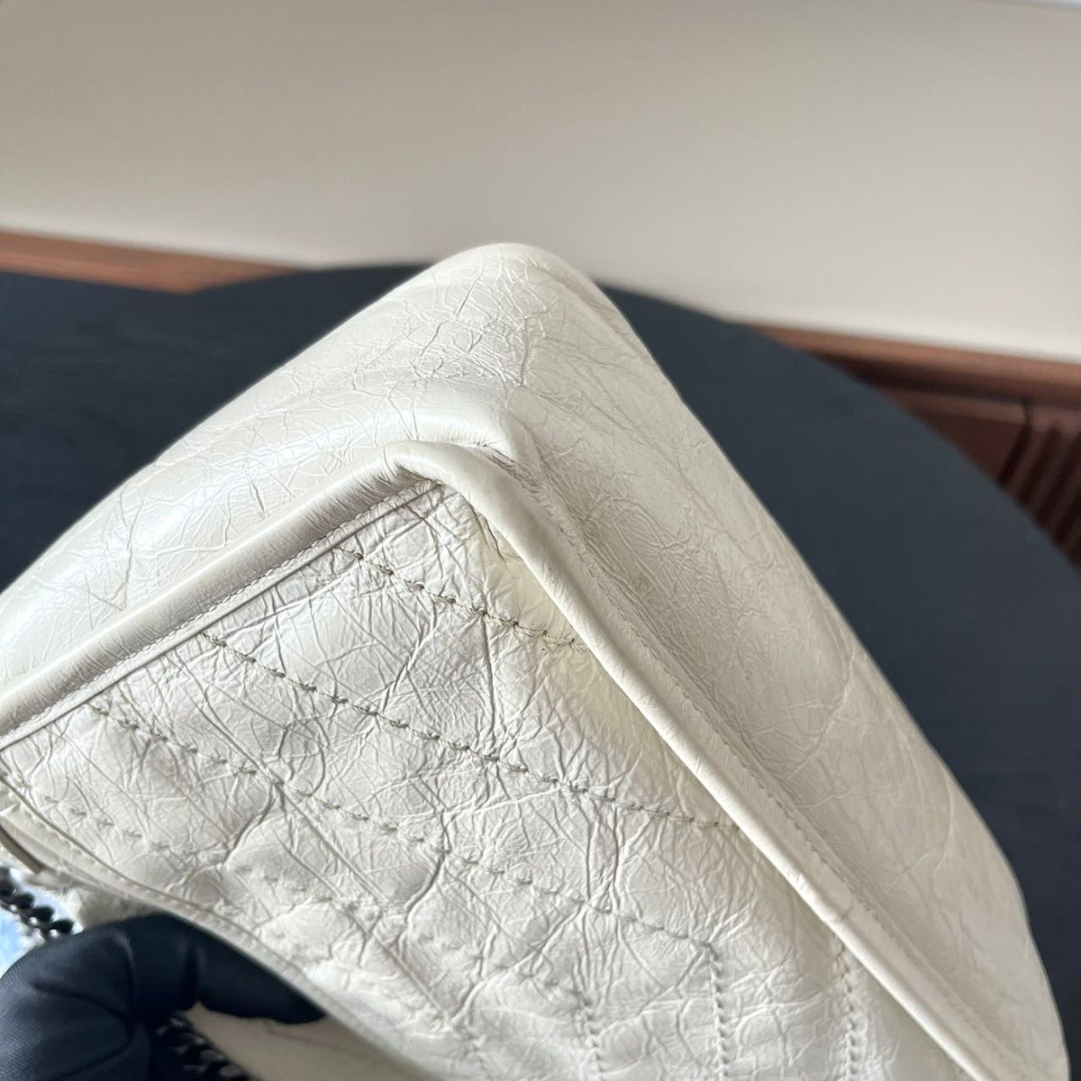 Saint Laurent - Niki - Leather - White - (small)