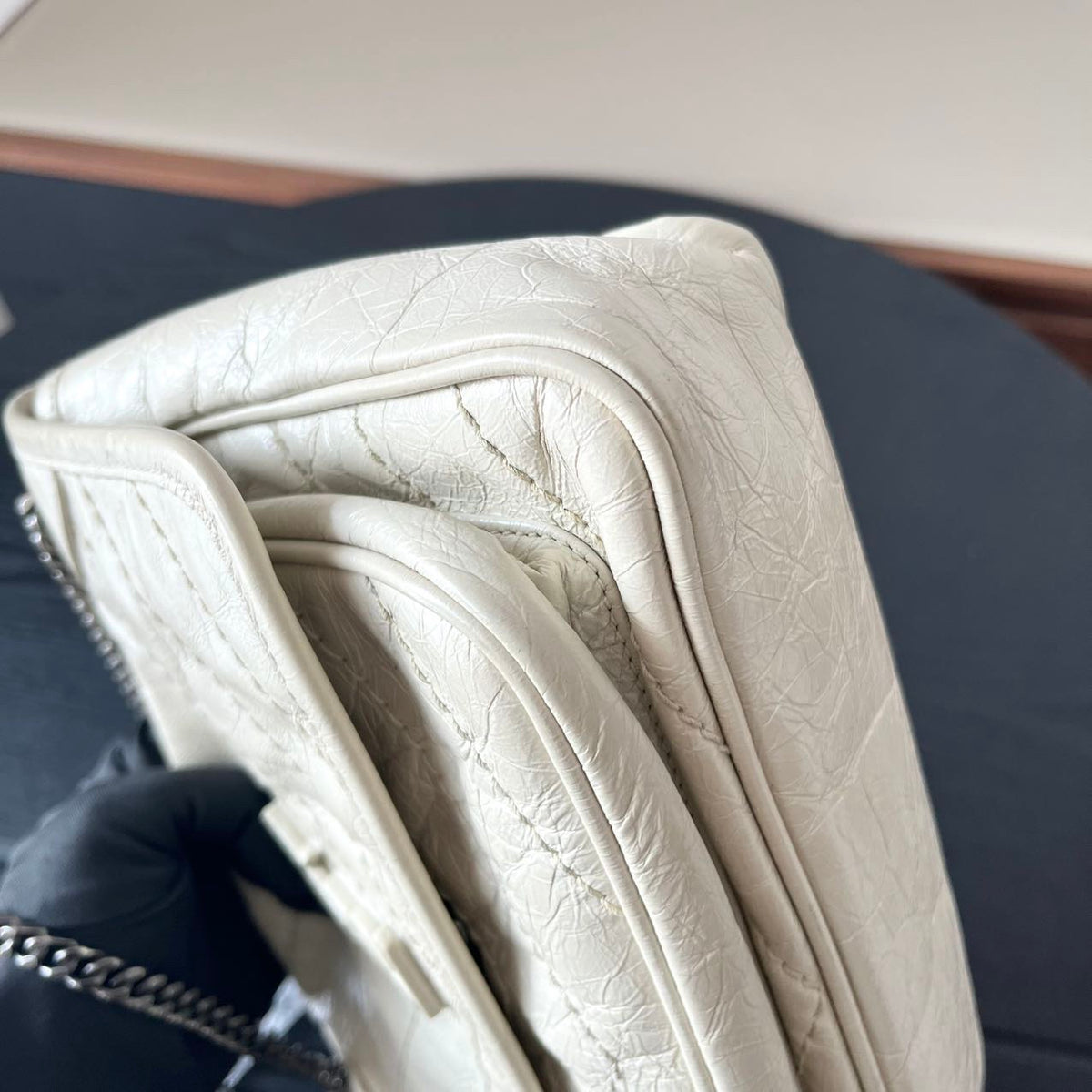 Saint Laurent - Niki - Leather - White - (small)