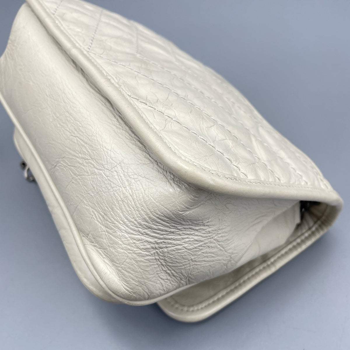 Saint Laurent - Niki - Leather - White - (small)