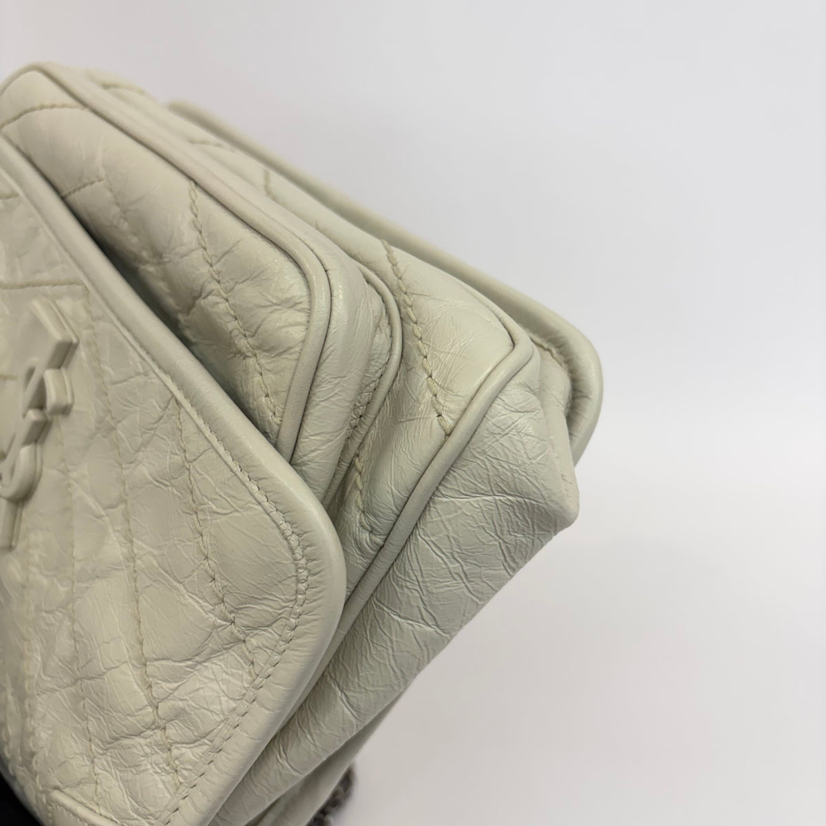 Saint Laurent - Niki - Leather - White - (small)