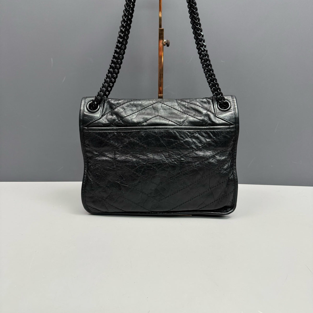 Saint Laurent - Niki Medium - Leather - Black - (medium)
