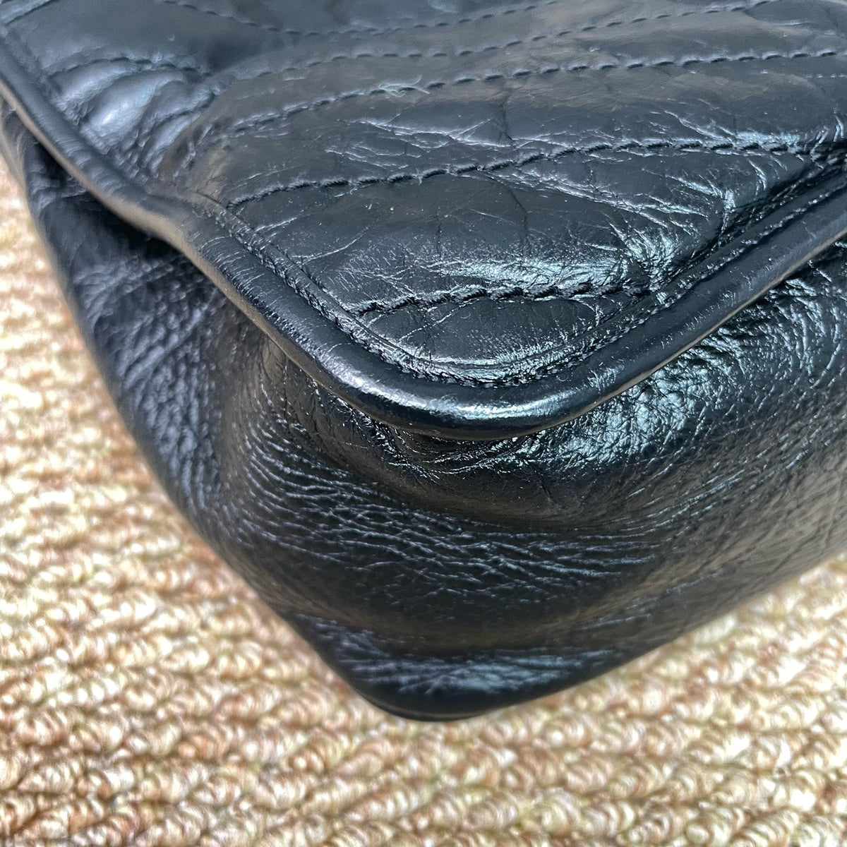 Saint Laurent - Niki Medium - Leather - Black - (medium)