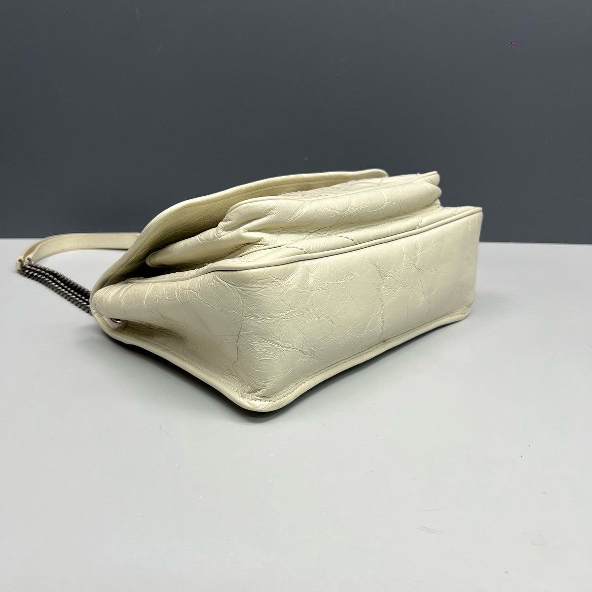 Saint Laurent - Niki Medium - Leather - White - (medium)