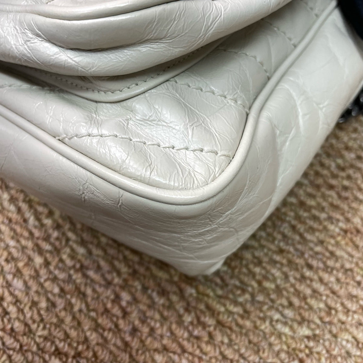 Saint Laurent - Niki Medium - Leather - White - (medium)