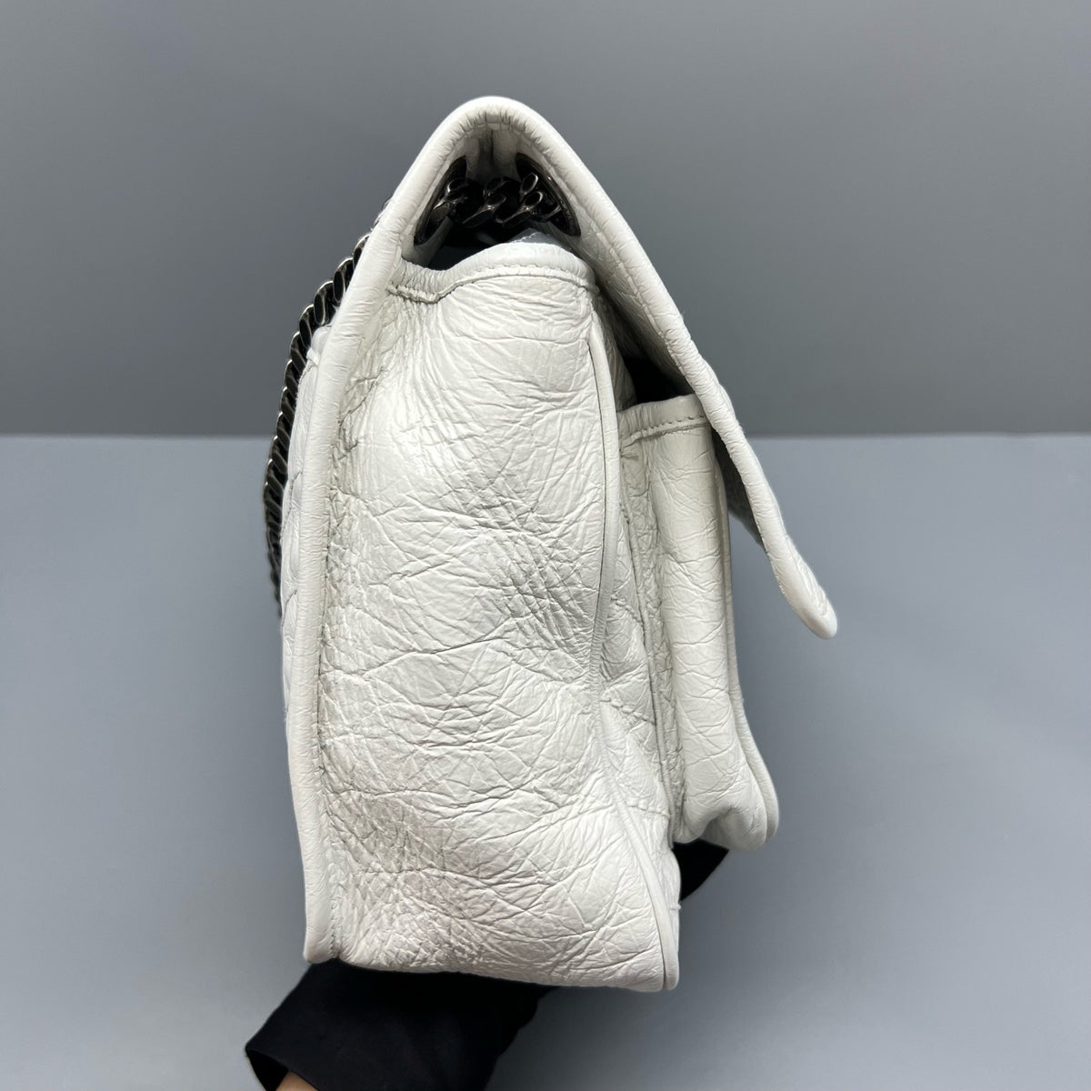 Saint Laurent - Niki Medium - Leather - White - (medium)