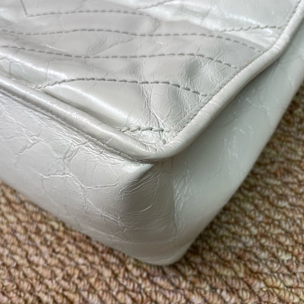 Saint Laurent - Niki Medium - Leather - White - (medium)