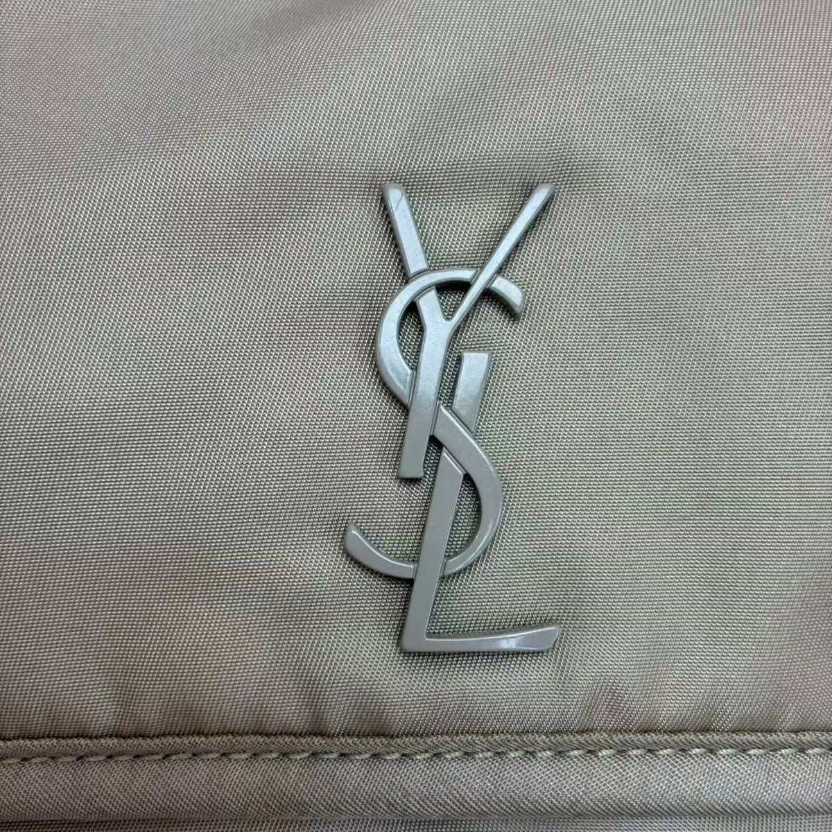 Saint Laurent - Niki Messenger Bag - Cloth - Beige - (small)