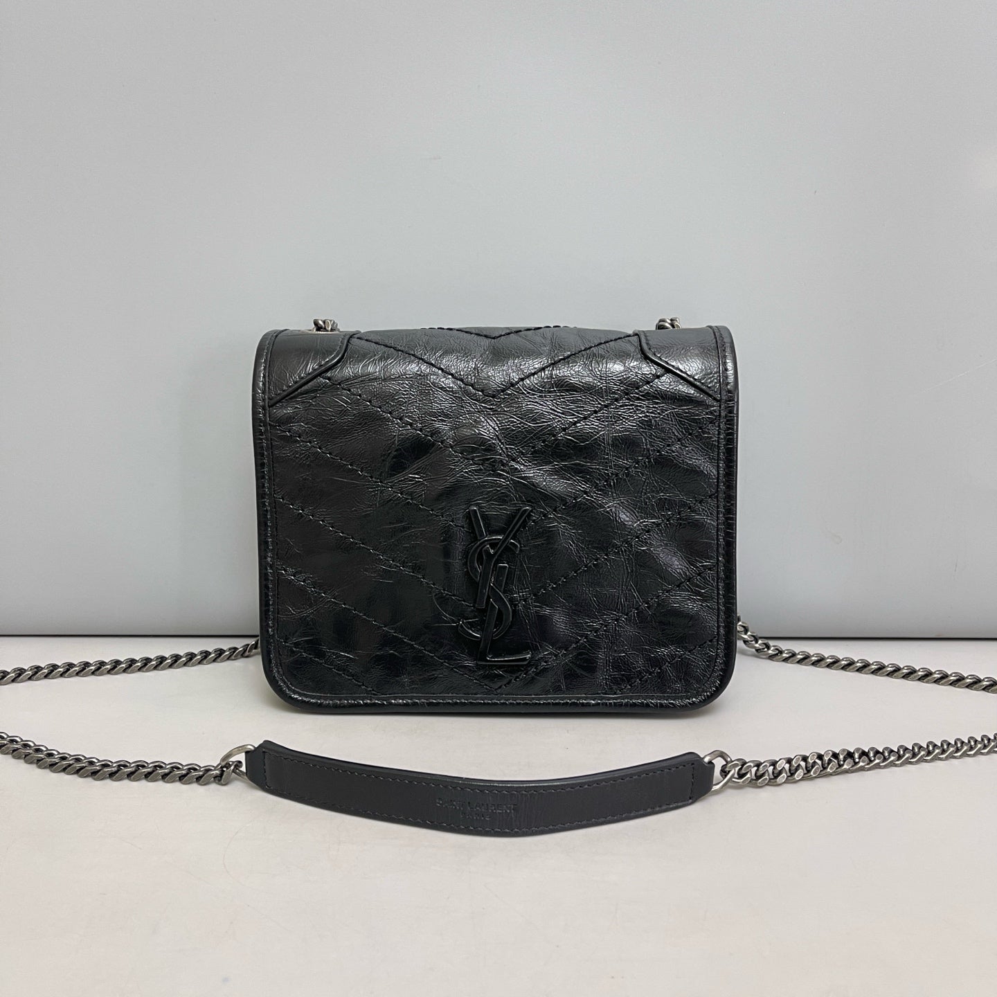 Saint Laurent - Niki Mini - Leather - Black - (mini)