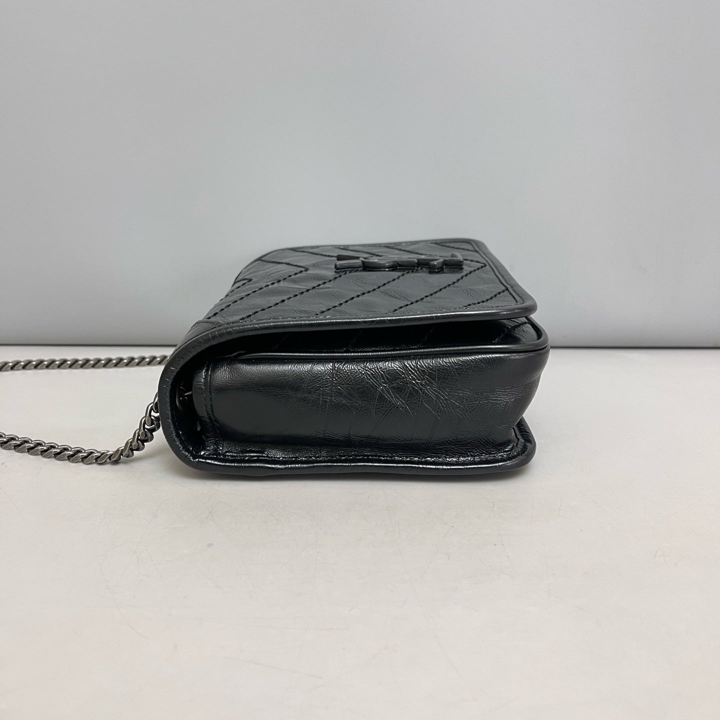 Saint Laurent - Niki Mini - Leather - Black - (mini)