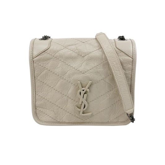 Saint Laurent - Niki mini - Leather - White - (mini)