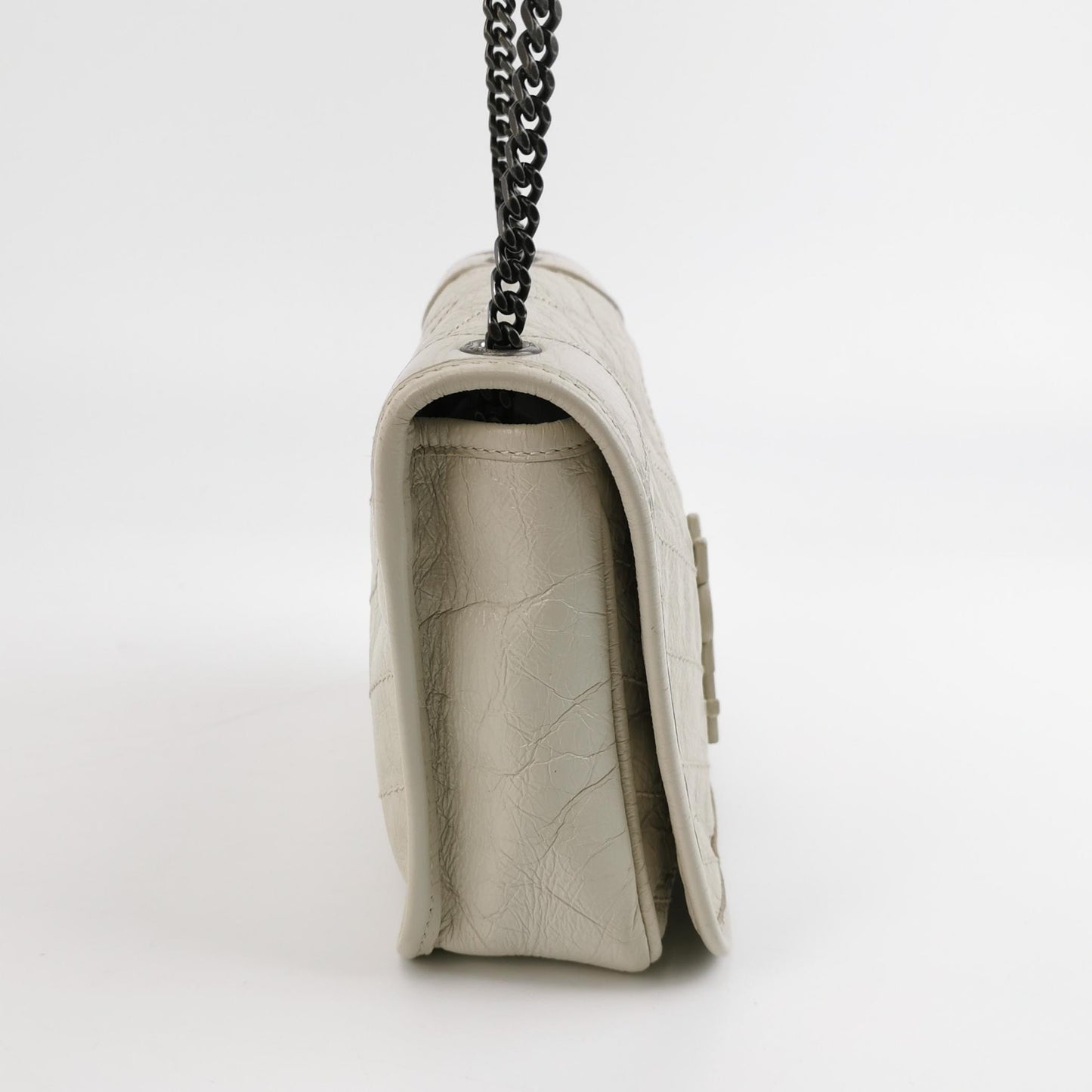 Saint Laurent - Niki mini - Leather - White - (mini)