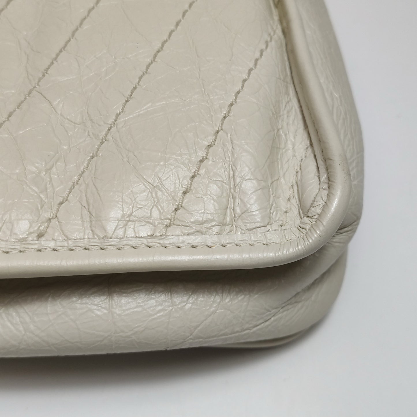 Saint Laurent - Niki mini - Leather - White - (mini)