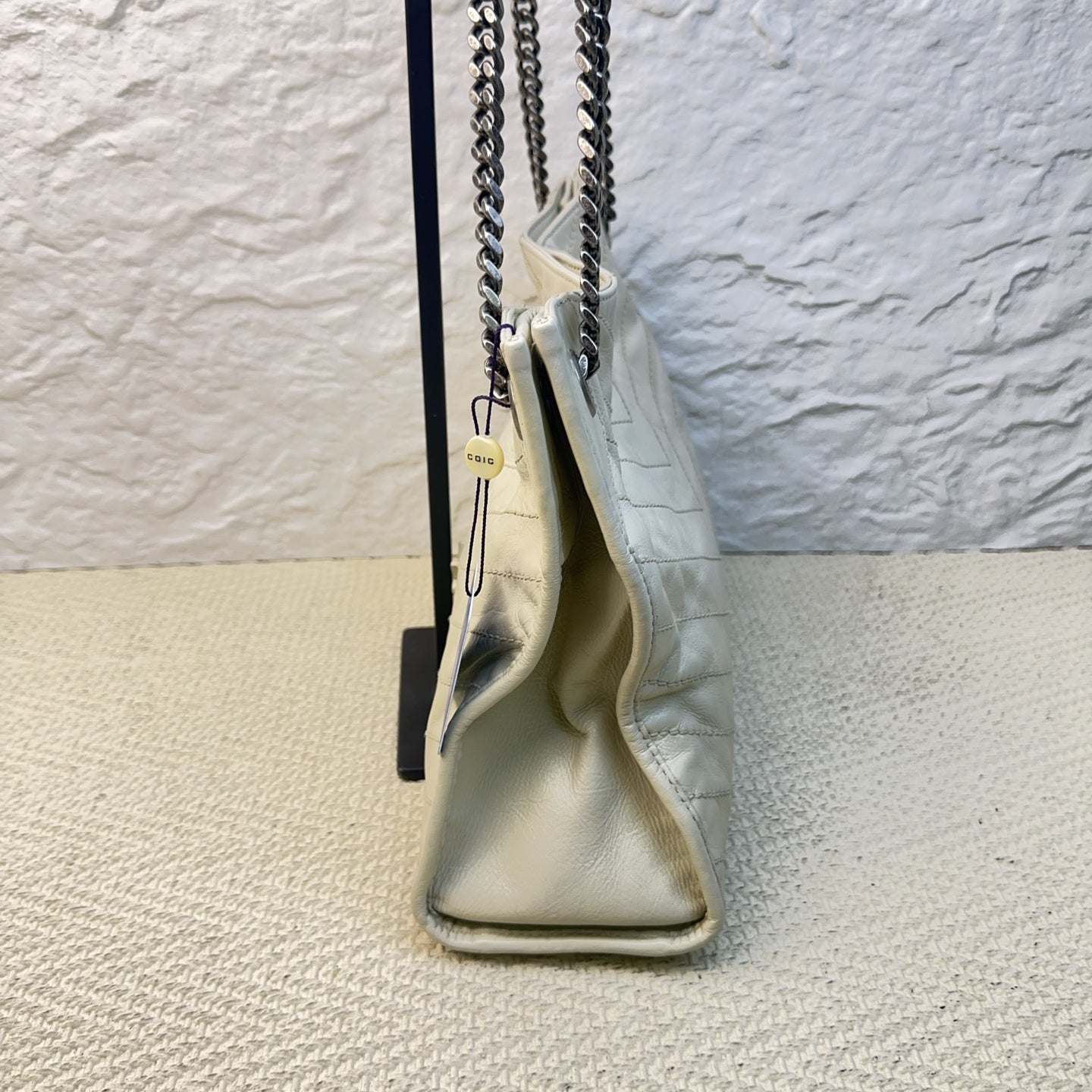 Saint Laurent - Niki Shopping - Leather - White - (medium)