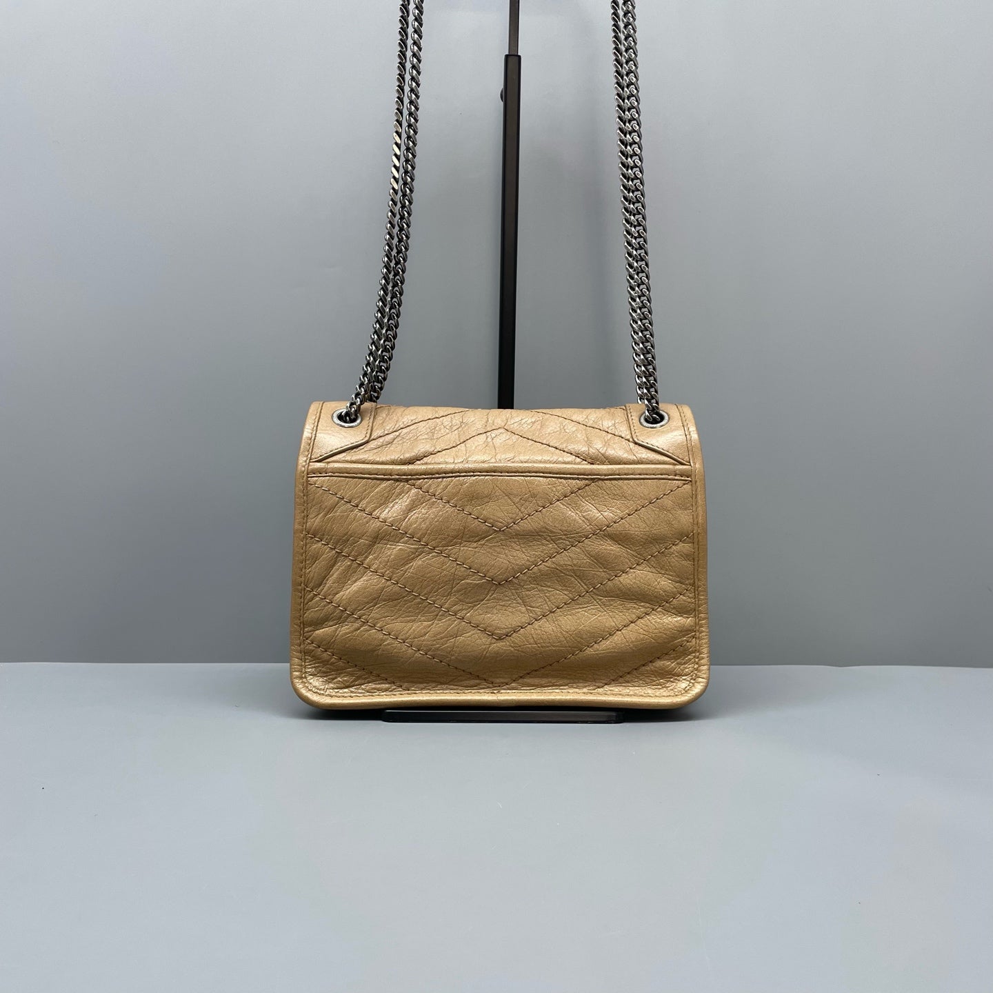 Saint Laurent - Niki Small - Leather - Beige - (Small)