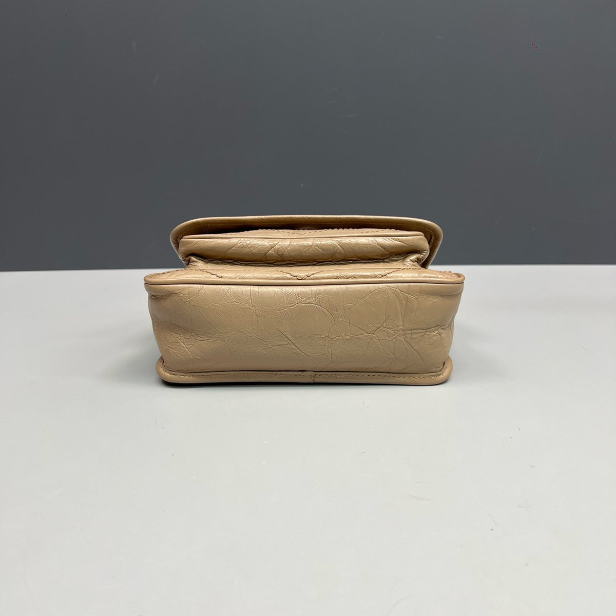 Saint Laurent - Niki Small - Leather - Beige - (small)