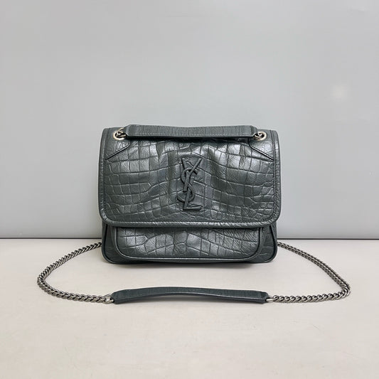 Saint Laurent - Niki Small - Leather - Green - (small)