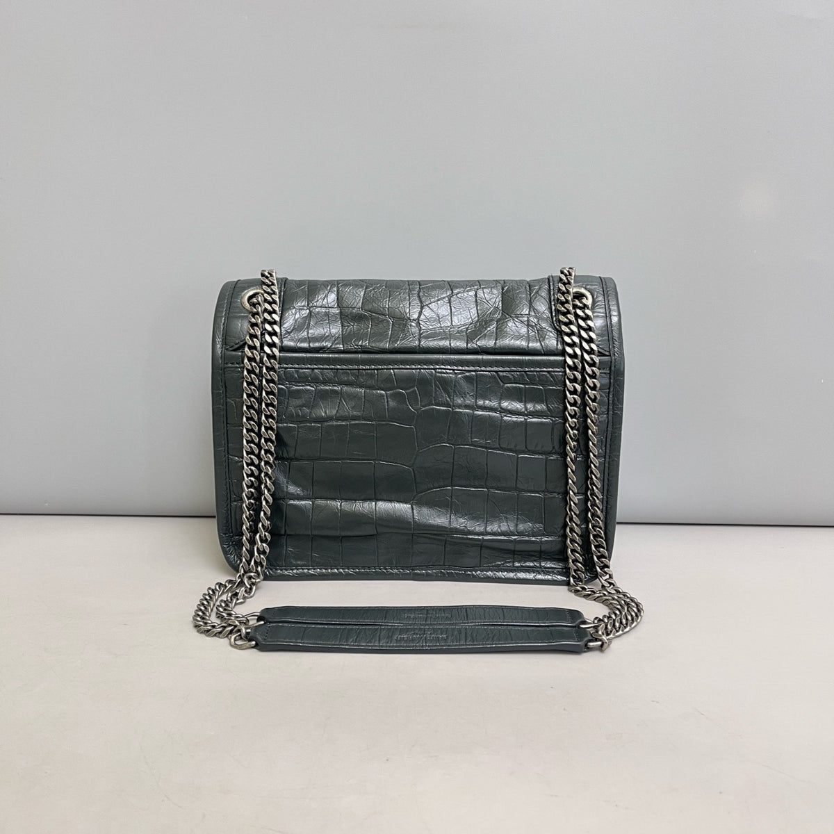 Saint Laurent - Niki Small - Leather - Green - (small)