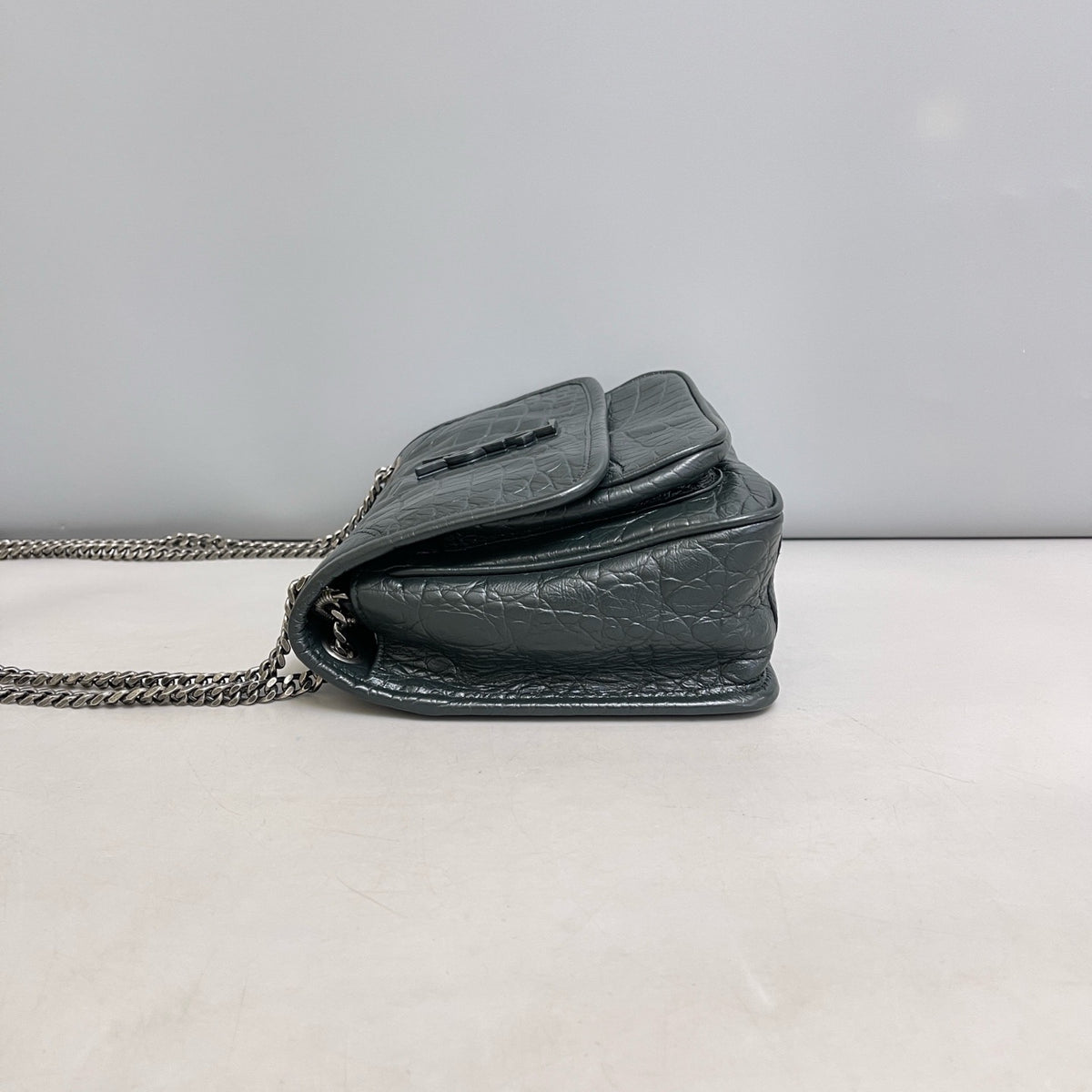 Saint Laurent - Niki Small - Leather - Green - (small)