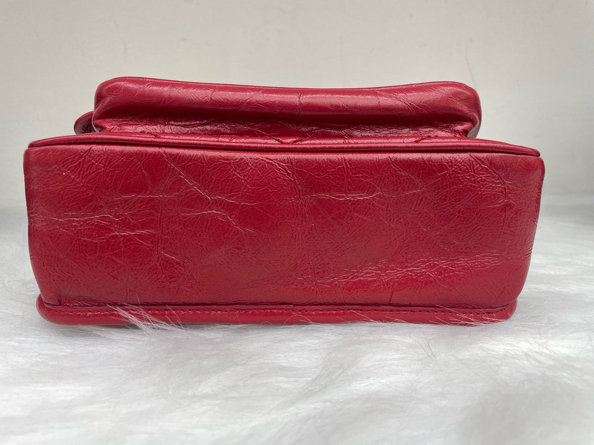 Saint Laurent - Niki Small - Leather - Red - (small)
