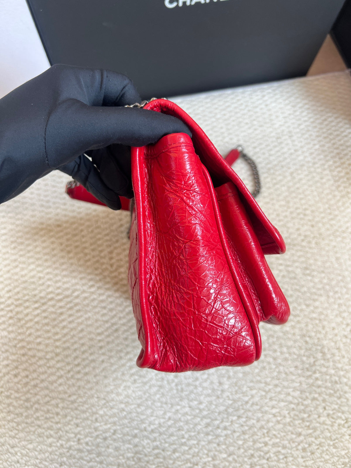 Saint Laurent - Niki Small - Leather - Red - (small)