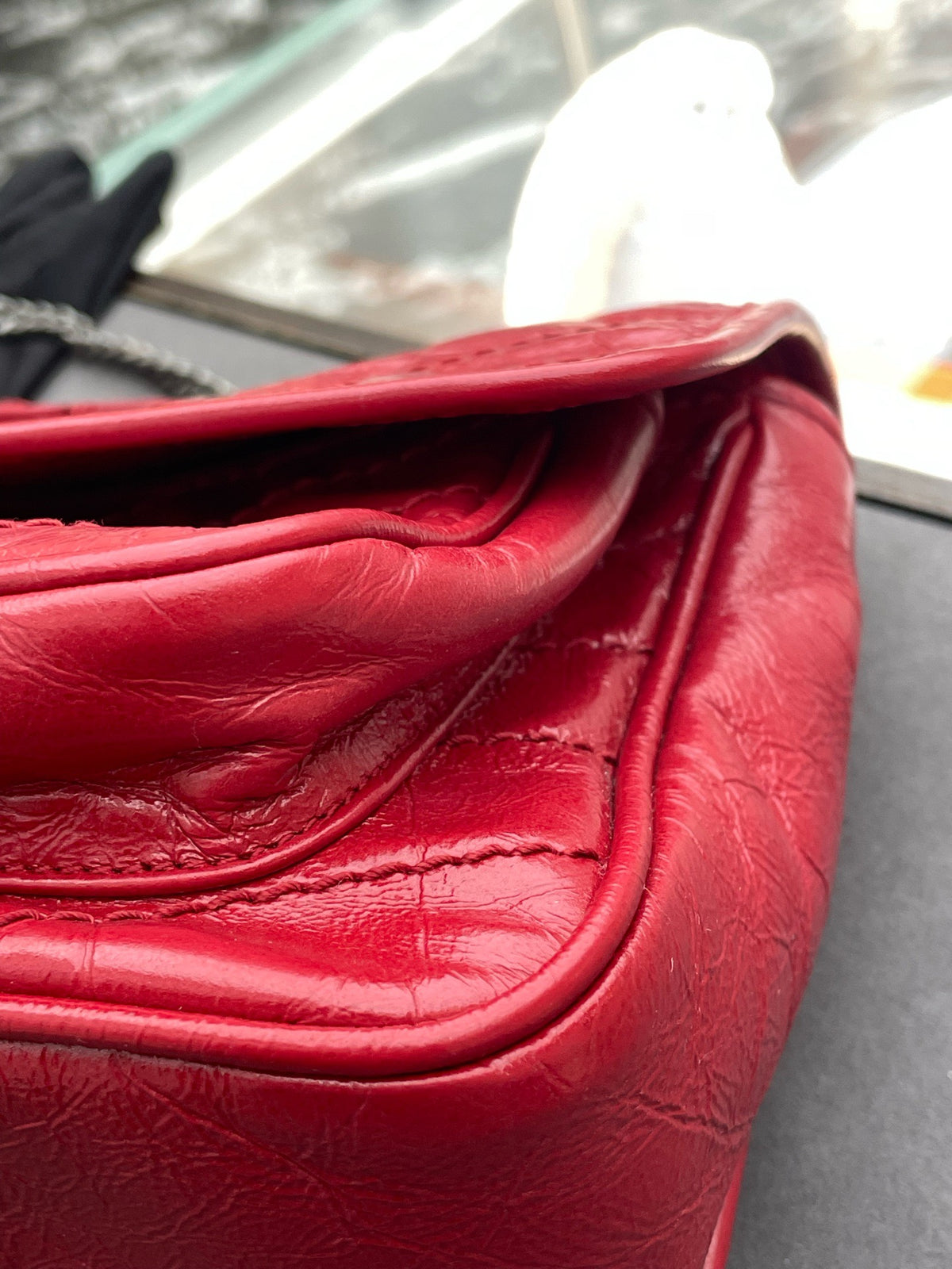 Saint Laurent - Niki Small - Leather - Red - (small)