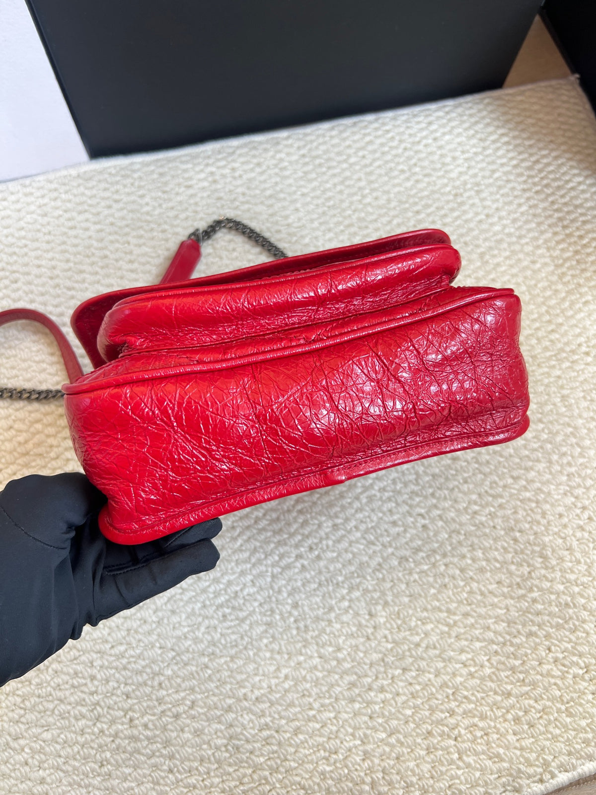 Saint Laurent - Niki Small - Leather - Red - (small)