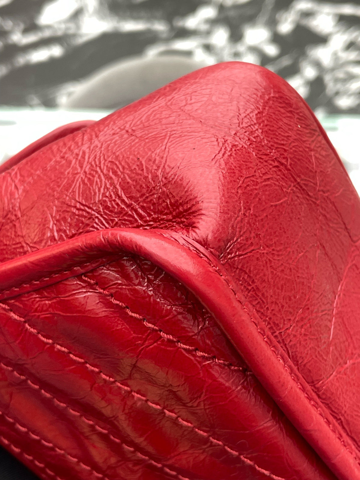 Saint Laurent - Niki Small - Leather - Red - (small)