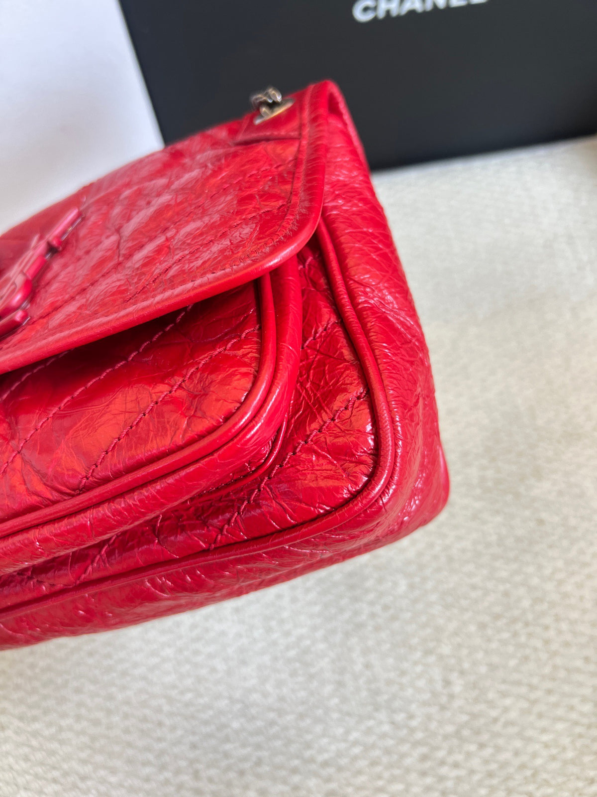 Saint Laurent - Niki Small - Leather - Red - (small)