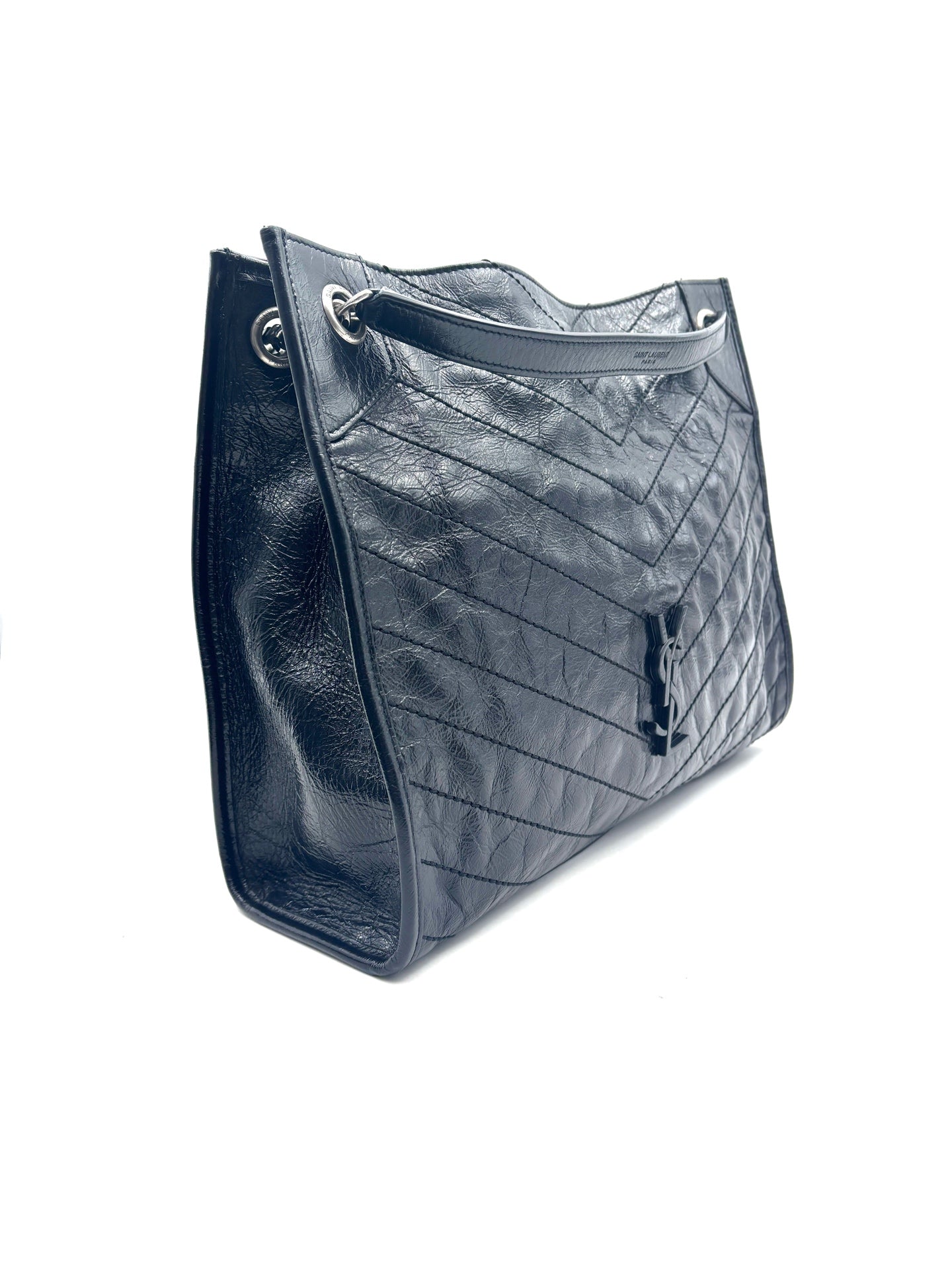 Saint Laurent - Niki Tote Bag - Leather - Black - (large)