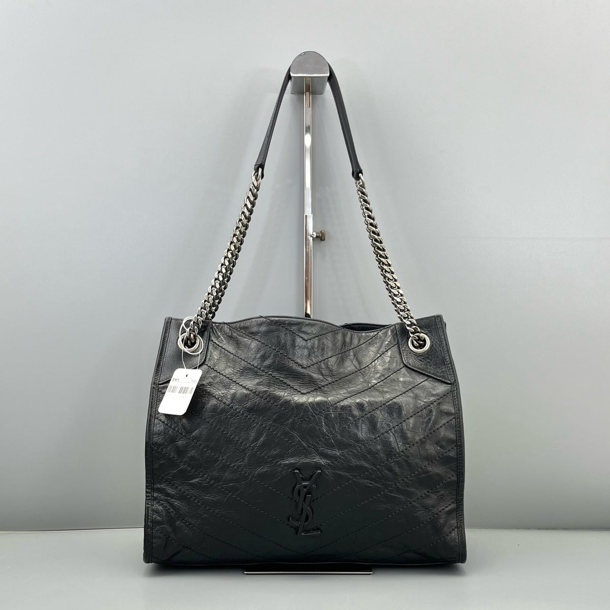 Saint Laurent - Niki Tote Bag - Leather - Black - (small)