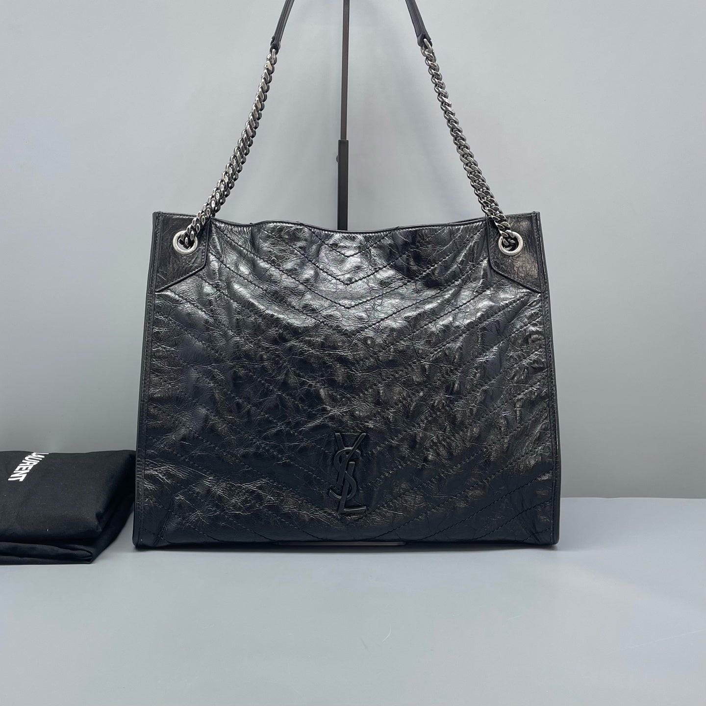 Saint Laurent - Niki Tote - Leather - Black - (large)