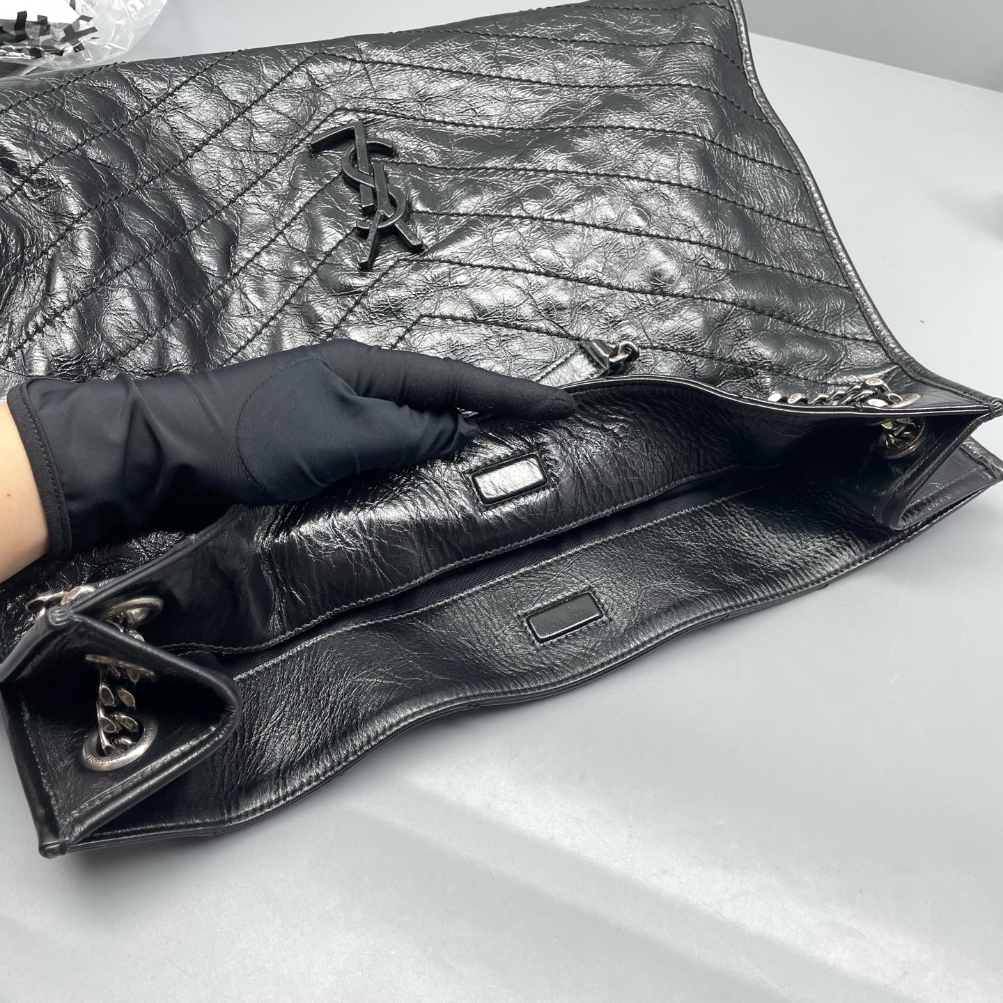 Saint Laurent - Niki Tote - Leather - Black - (large)