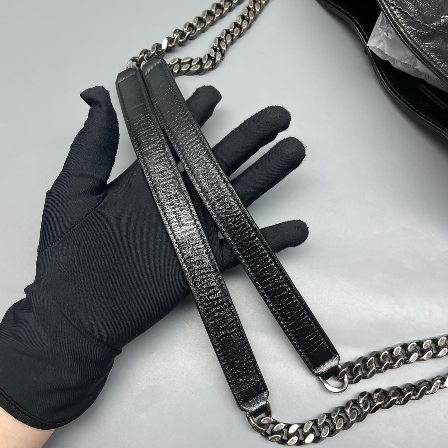 Saint Laurent - Niki Tote - Leather - Black - (large)