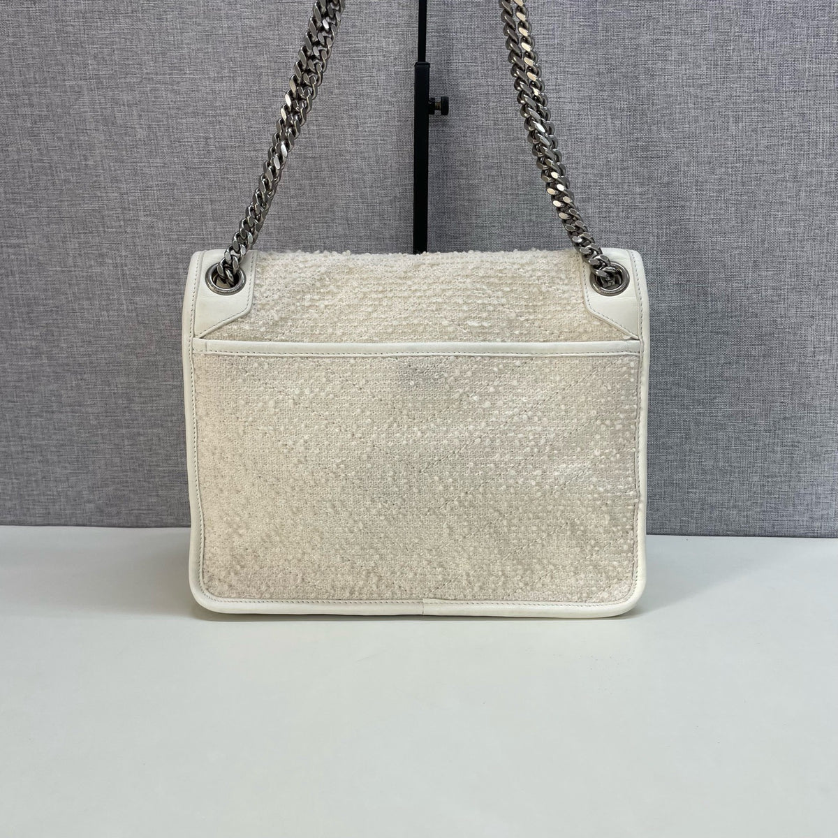 Saint Laurent - Niki - Tweed - White - (medium)